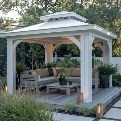 Backyard gazebo