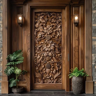 Best Handcrafted Wooden Doors Design