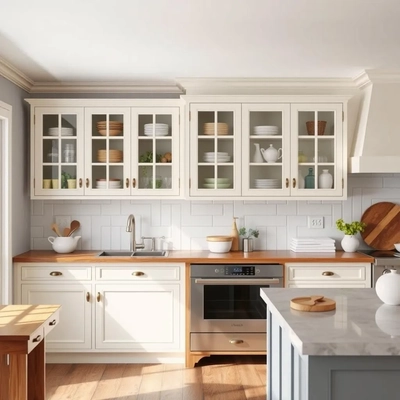 Glass Cabinet Kitchen in 2026