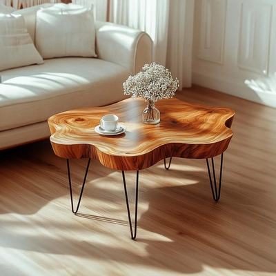Handmade Living Room Wood Table