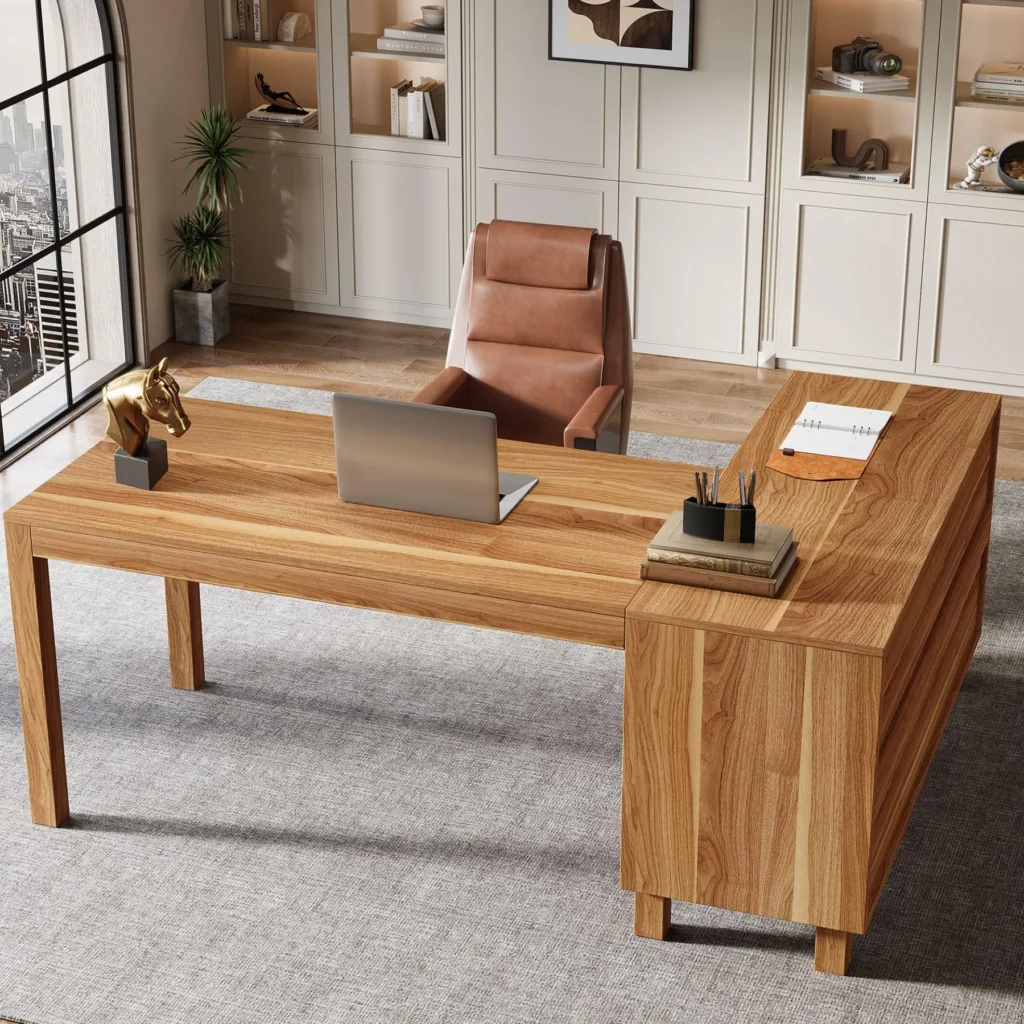 L Shaped Large Corner table