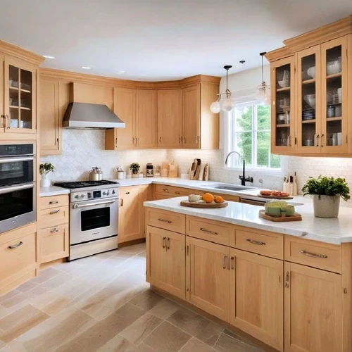 Modern Wood Design Kitchen Cabinets