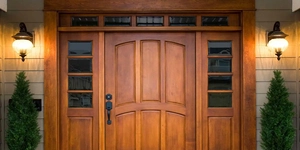 Wooden Door Security Options