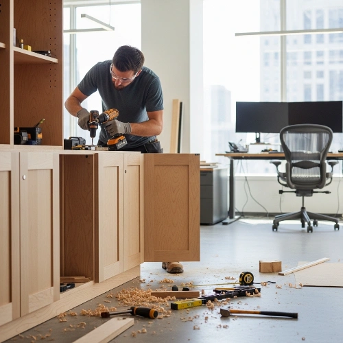 Custom Office Woodwork