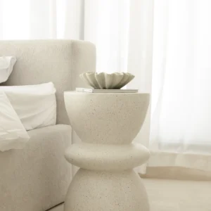 Faro Terrazzo Concrete Side Table