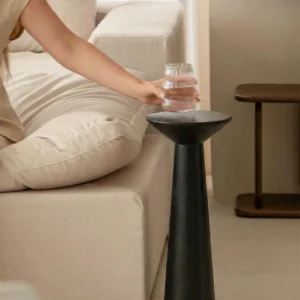 Jace Black Wooden Side Table