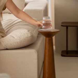 Jace Dark Wood Side Table
