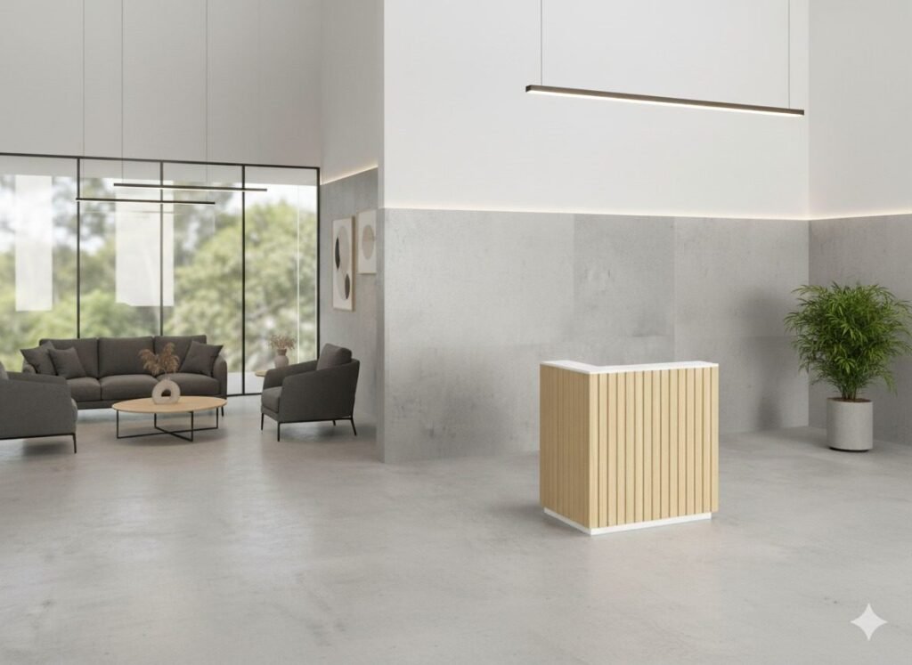 Allay Smallest Reception Desk
