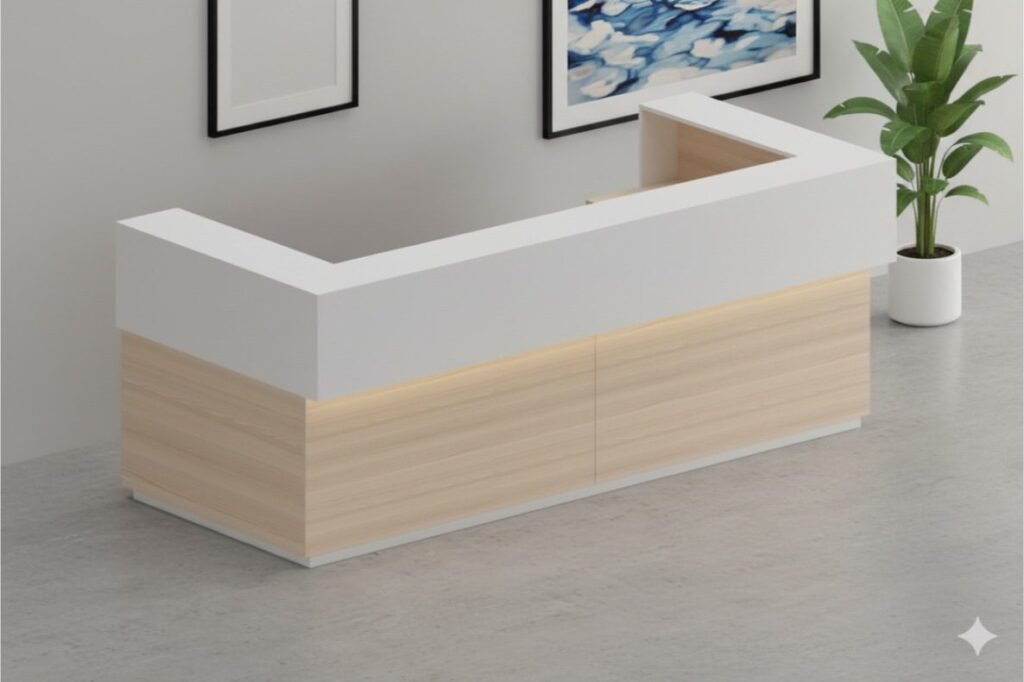Ana L Shaped Reception Desk