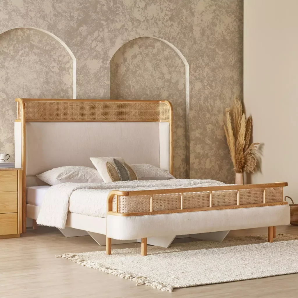 Anasa Upholstered Queen Bed