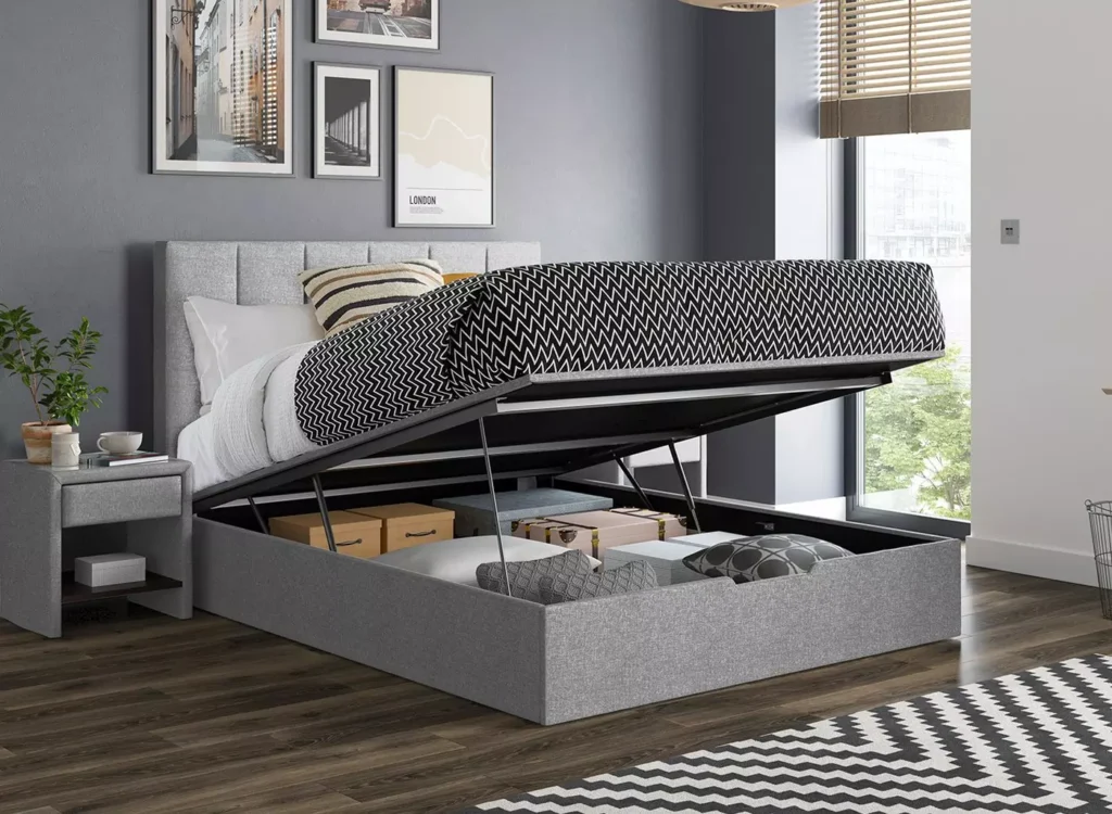 Ealing Upholstered Ottoman Bed