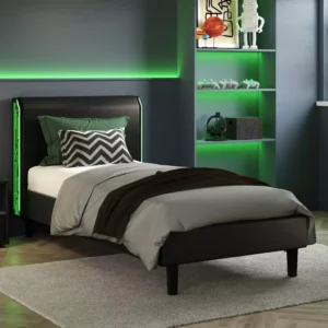 Glitch Kids Upholstered Bed