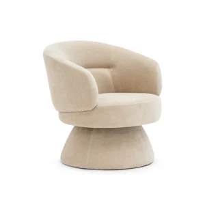 Gwen Swivel Chair Latte