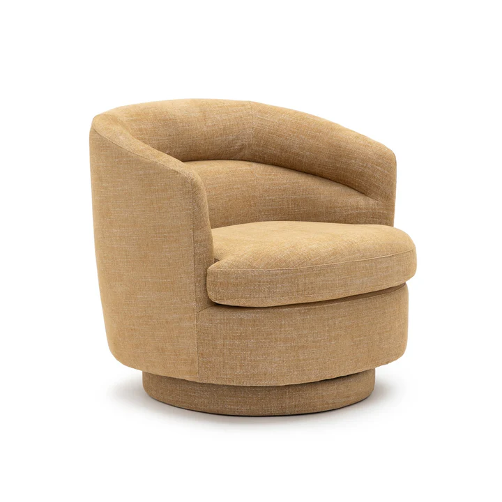 Hugo Swivel Chair Cinnamon