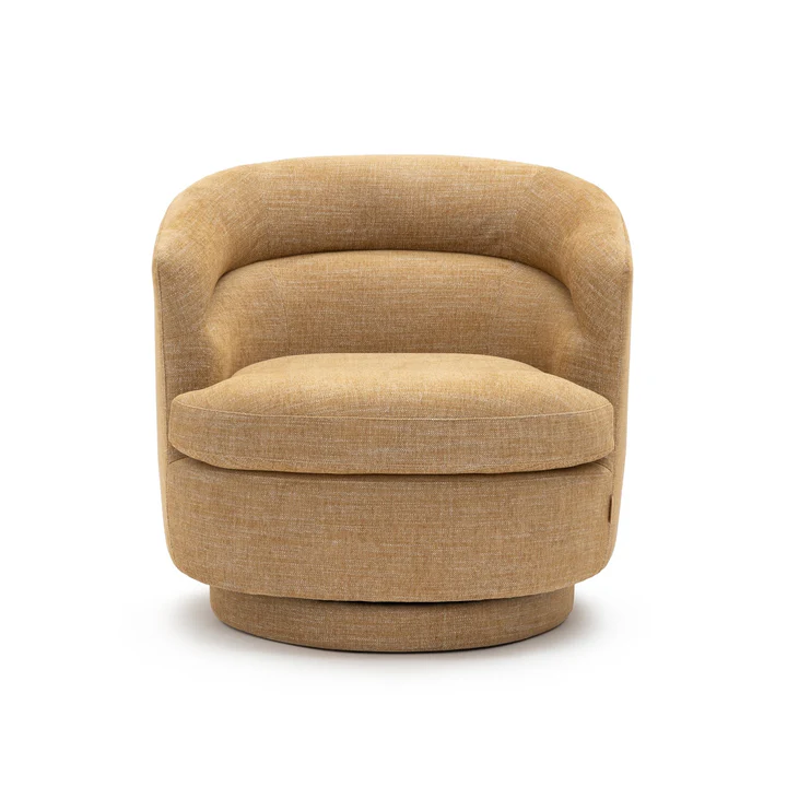 Hugo Swivel Chair Cinnamon