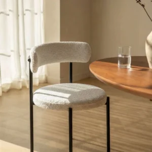 Lyla Boucle Dining Chair
