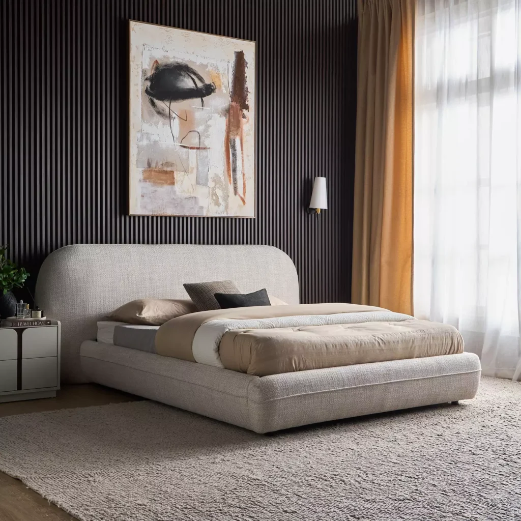 Nordic French Queen Bed