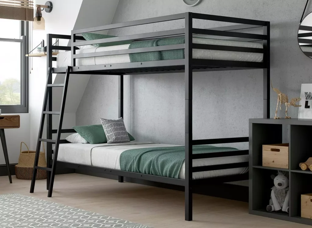 Saturn Kids Metal Bunk Bed