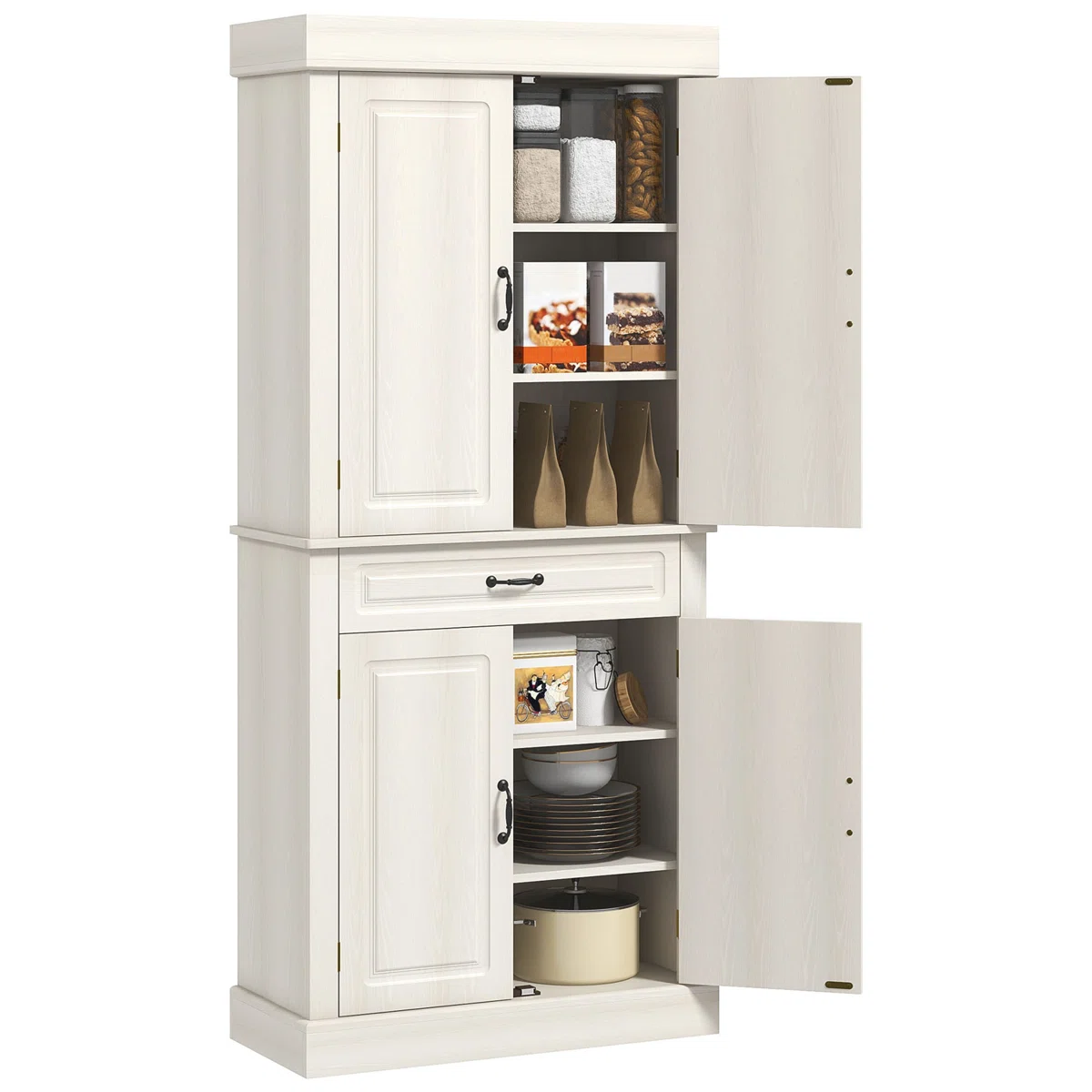 Tangerine 180cm Kitchen Pantry