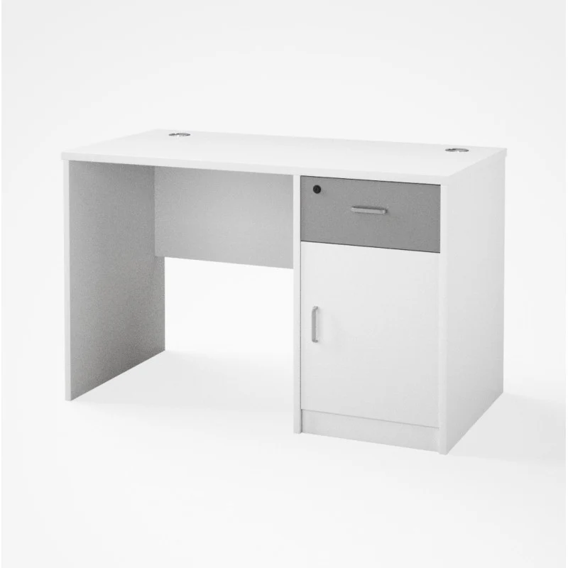 White Office Desk